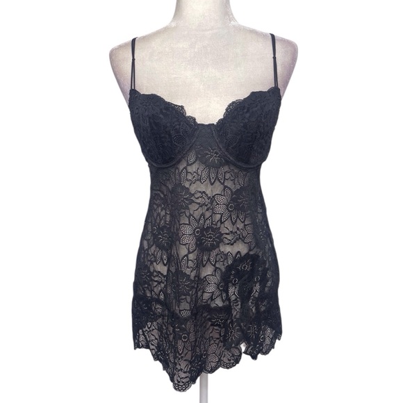 2003 Victoria’s Secret Lace Slip Dress Chemise - Picture 1 of 5